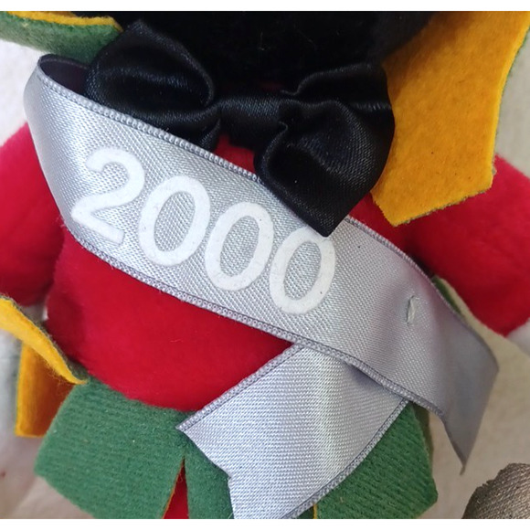 2000 Warner Bros. Studio Store Mil-LOONEY-Um Marvin The Martian Bean Bag Plush - Picture 3 of 13